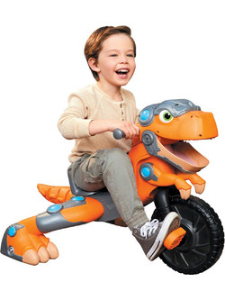 Little Tikes Chompin Dino Τρίκυκλο Ποδήλατο για 3+ Ετών Γκρι