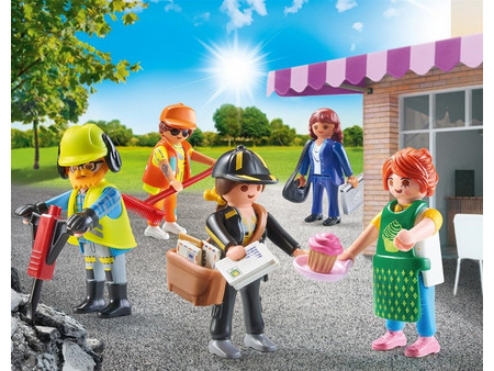Playmobil City Life My Figures Επαγγέλματα στην Πόλη για 5-10 Ετών 71402