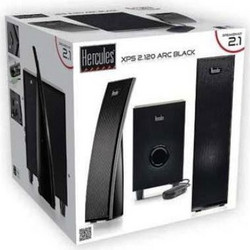 Hercules XPS 20 Arc Ηχεία Υπολογιστή 2.1 5W Black