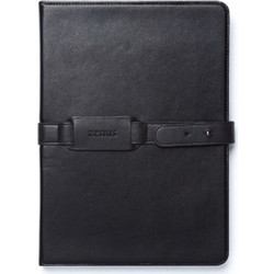 Zenus Belted Diary Case Black (iPad Air)