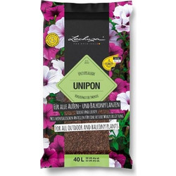 LECHUZA UNIPON Υπόστρωμα Φύτευσης 40lt με Λίπασμα για Φυτά Εξωτερικού Χώρου και Κήπου για Γλάστρες Lechuza