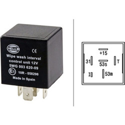 Hella Ρελέ, Διάστημα Καθαρισμού Και Πλύσης - 5WG 003 620-097