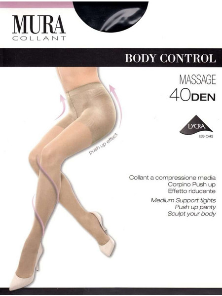 Mura Καλσόν Body Control 40 Den με λαστέξ