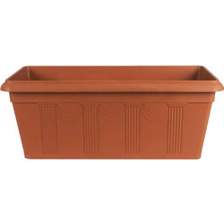 Ζαρντινιέρα Κνωσσός No521 Τερακότα 60x32x26cm