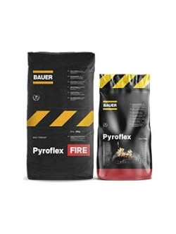 Pyroflex κόλλα για πυρότουβλα Γκρι Bauer 5kg