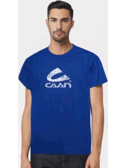 Caan Men s Logo T-shirt T-shirt Royal 7718royal