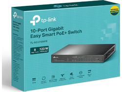 TP-Link TL-SG1210MPE Unmanaged L2 Switch με 9 Θύρες Ethernet 1Gbps και 1 SFP Θύρα