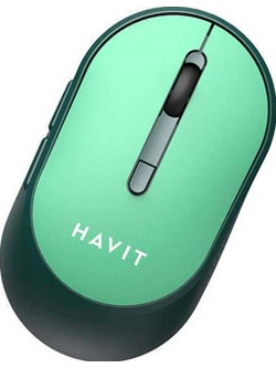Havit MS78GT Ασύρματο Mini Ποντίκι Green