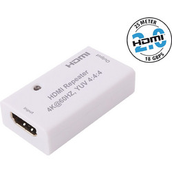 Inakustik 00912004 Profi HDMI 2.0 Repeater 18Gbps