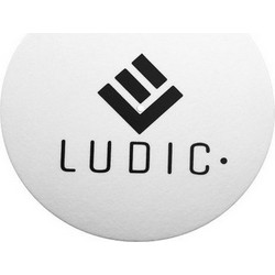 Ludic Anti-static Logo Felt slipmat Black NOstatic