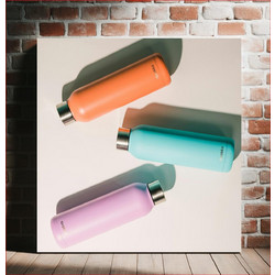 Πίνακας, Colorful Water Bottles Πολύχρωμα μπουκάλια νερού