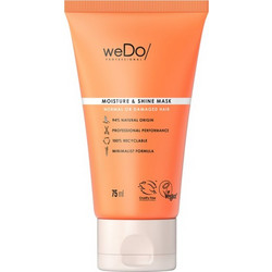 weDo Moisture & Shine Μάσκα Μαλλιών για Ταλαιπωρημένα Μαλλιά 75ml