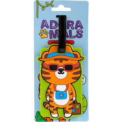 ΕΤΙΚΕΤΑ ΤΑΞΙΔΙΟΥ PVC PUCKATOR ALFIE THE TIGER WILD LUT37