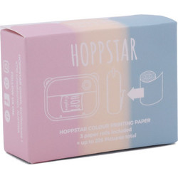 Hoppstar Συσκευασία Με 3 Ρολά Θερμικού Χαρτιού Σε Παστέλ Χρώματα