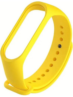 Λουράκι Σιλικόνης Yellow (Xiaomi Mi Band 3 / 4)