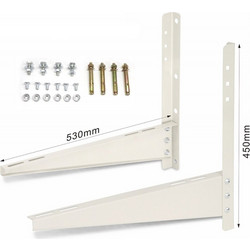 Eπιτοίχια Βάση Κλιματιστικού AC1523 για 18000-24000BTU 2τμχ