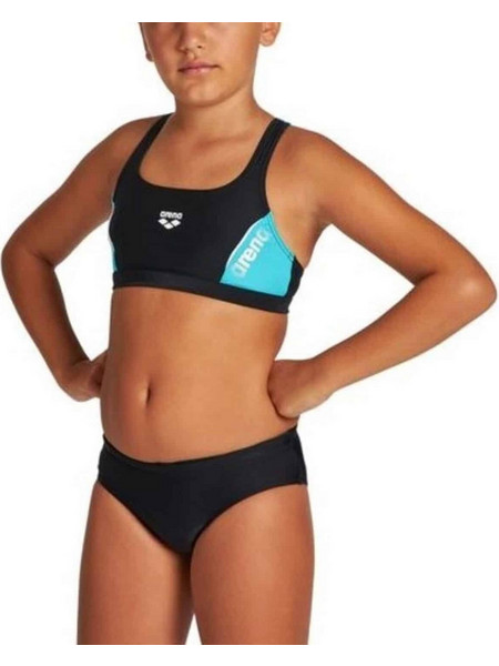 Arena Thrice Αθλητικό Παιδικό Μαγιό Bikini Set για Κορίτσι Μαύρο 004105-561