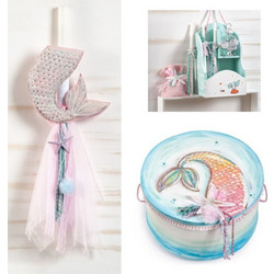 Parisis Σετ Βάπτισης με Κουτί για Κορίτσι Γοργόνα ΖΚ943