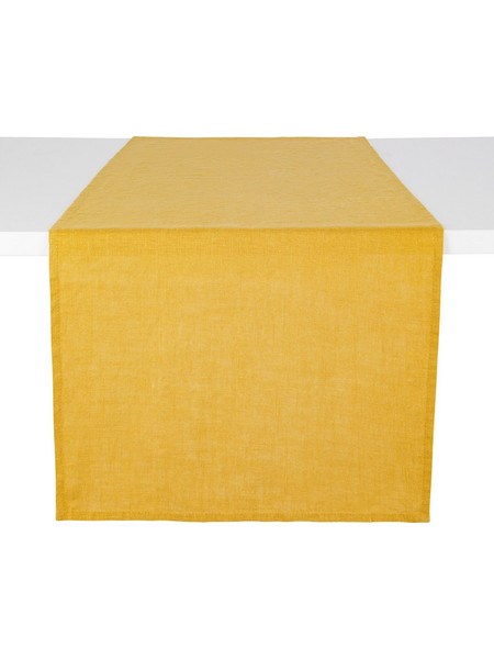 Coincasa ράνερ μονόχρωμο Linen Joy 40 χ 150 cm - 007219353 Μουσταρδί