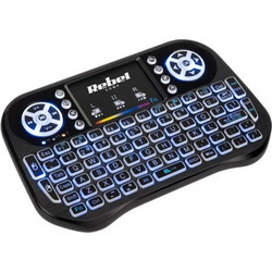 Quer Mini Q5 Black Ασύρματο Πληκτρολόγιο με TouchPad