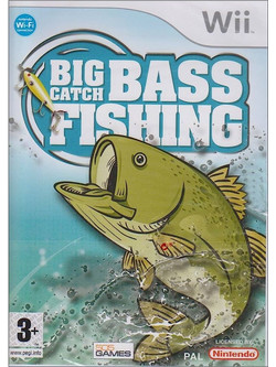 Big Catch Bass Fishing Used Wii