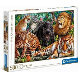 Puzzle Clementoni Wild Cats 500 Κομμάτια