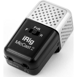 IK Multimedia Irig Mic Cast 2 Ασύρματο Πυκνωτικό Μικρόφωνο 3.5mm
