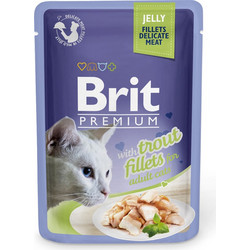 Brit Premium By Nature with Trout Fillets in Gravy 85gr