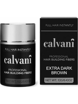 Calvani Hair Building Light Brown Κάλυψη Αραίωσης Μαλλιών 12gr
