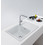 Franke Urban UBG 611-78 XL Polar White Ένθετος Νεροχύτης Γρανίτη Αντιστρεφόμενος 78x50cm