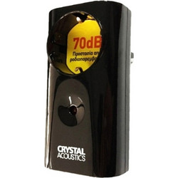 Μονόπριζο Ασφαλείας Crystal Audio CP1-1300-70 Μαύρο - Crystal Audio