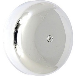 7" round air cleaner assembly. Chrome