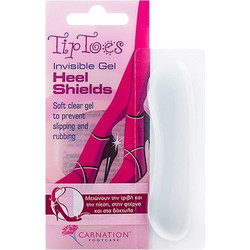 Vican Carnation Footcare Tip Toes Gel Heel Shields 2τμχ