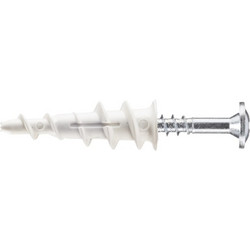 Βύσματα Γυψοσανίδας DRIVA NYLON με βίδα Pozi ELEMATIC 5x30mm (200 τεμ.)
