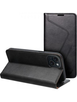Θήκη κινητού Forcell F-Protect RFID Blocker Book for iPhone 15 Plus Black