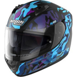 Nolan N60-6 Foxtrot 35 Flat Black / Blue Κράνος Μηχανής Full Face 1450gr