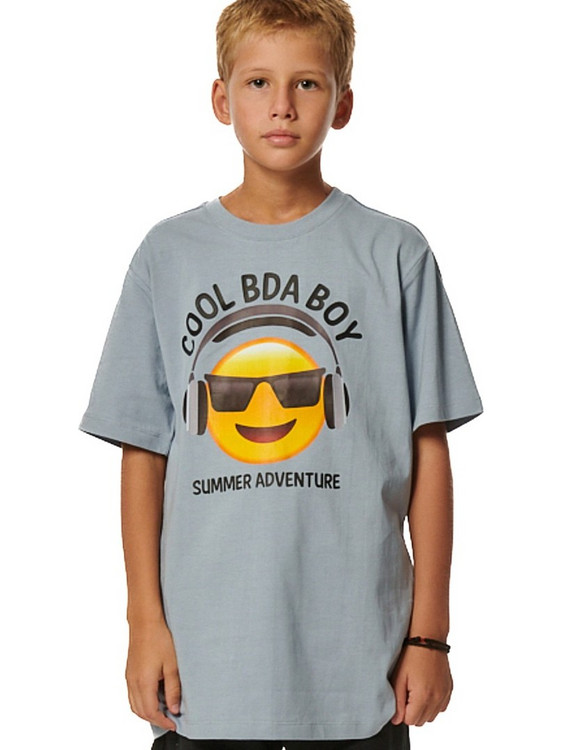Body Action Παιδικό T-Shirt Κοντομάνικο Γαλάζιο 054405-01