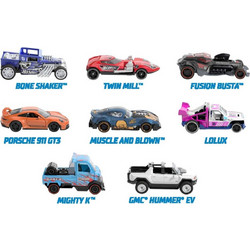 Mattel Hot Wheels Pull-Back Speeders Διάφορα Σχέδια HPR70