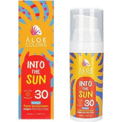 Aloe+ Colors Into The Sun Αντηλιακή Κρέμα Προσώπου με Χρώμα SPF30 50ml