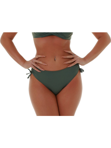 Bluepoint Ψηλόμεσο Bikini Slip Χακί 24065096-15