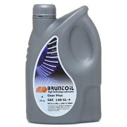 Bruntoil Βαλβολίνη SAE 140 GL-4 Gear Oil 4Lt
