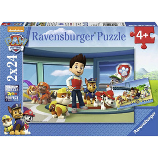 Παιδικό Puzzle Ravensburger Paw Patrol Heroes 2x24 Κομμάτια
