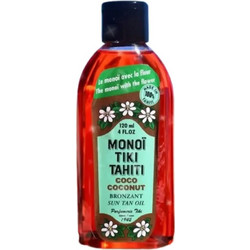 Monoi Tiki Tahiti Coco Coconut Λάδι Μαυρίσματος Προσώπου & Σώματος SPF3 120ml