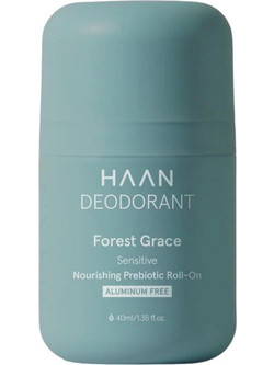 Haan Forest Grace Nourishing Prebiotic Φυσικό Αποσμητικό Roll On 24h Χωρίς Αλουμίνιο 40ml