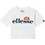 Ellesse Nicky Παιδικό Crop Top Κοντομάνικο Λευκό S4E08596-908