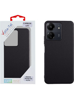 Volte-Tel Carbon Lift Θήκη Xiaomi Redmi 13C 4G/5G Black