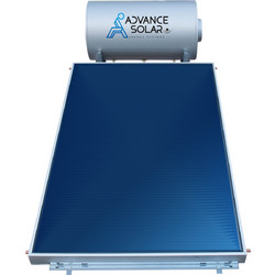 Advance Solar Evo Ηλιακός Θερμοσίφωνας 160lt 2.5m² Glass Διπλής Ενέργειας
