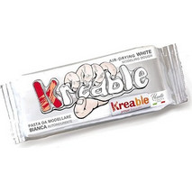 TOY COLOR ΠΗΛΟΣ ΛΕΥΚΟΣ AIR DRY 500GR KREABLE 274.4170300