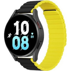 Dux Ducis Λουράκι Σιλικόνης Black / Yellow (Samsung Galaxy Watch 5 / 5 Pro / 6 / 6 Pro)