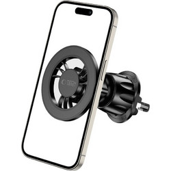 Tech-Protect N51 Magnetic MagSafe Vent Car Mount - Μαγνητική Βάση Στήριξης Κινητών MagSafe για Αεραγωγούς Αυτοκινήτων - Black (9589046925801)